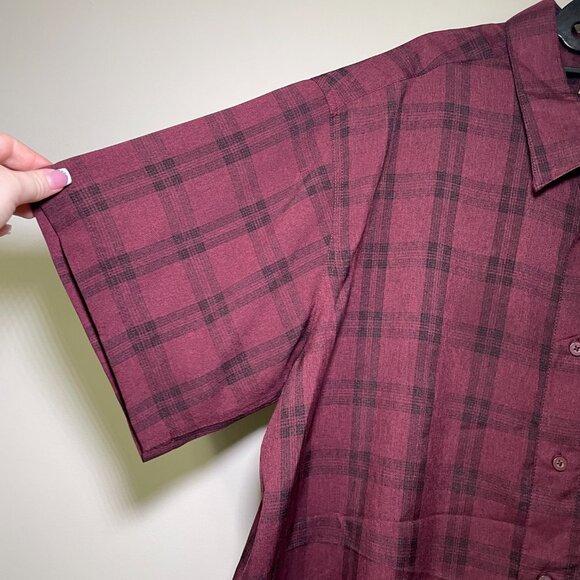 Set of 3 Men's XXL Haggar Short Sleeve Button Down Shirts - Picture 9 of 15